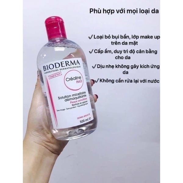 Nước tẩy trang Biiodera chai 500ml