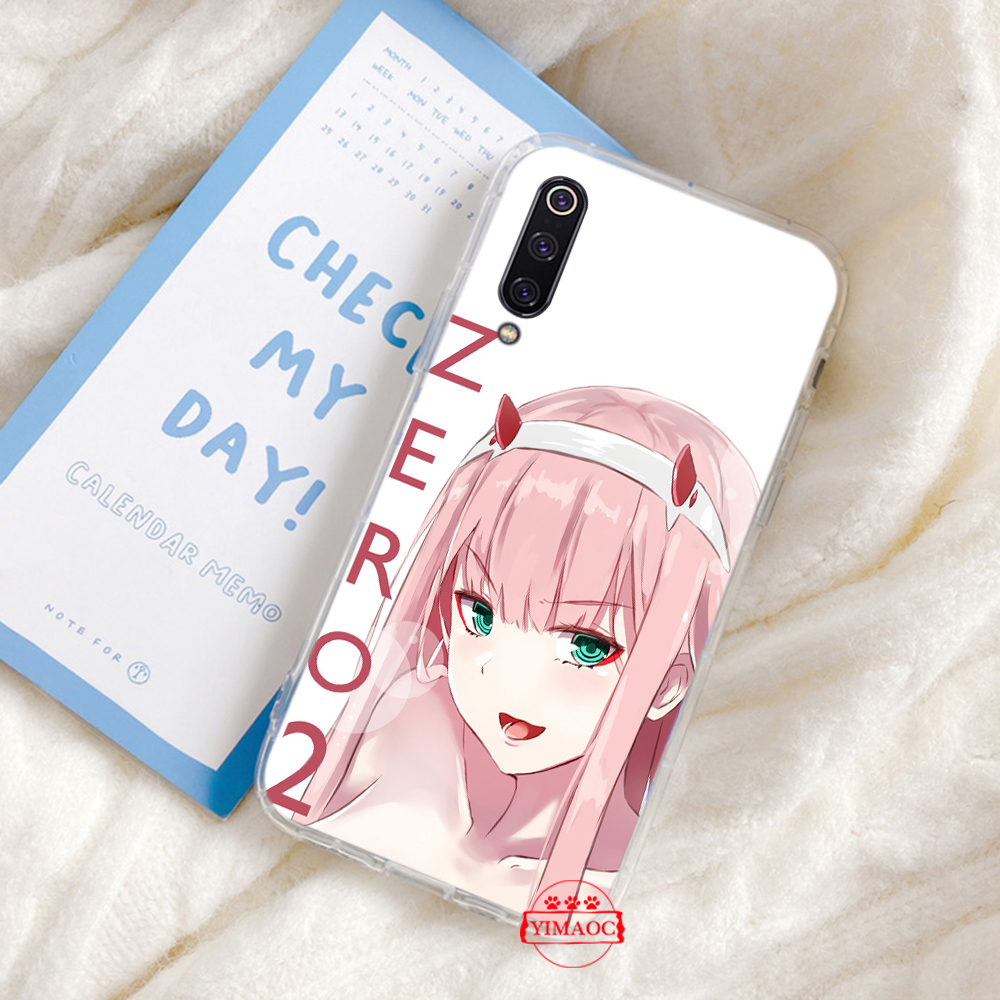 Huawei Y6 2018 Y6P Y7 2019 Y7A Y9 Prime 2019 Nova 2i 3i 5t TPU transparent Soft Case 20GBY franxx wiki zero two anime