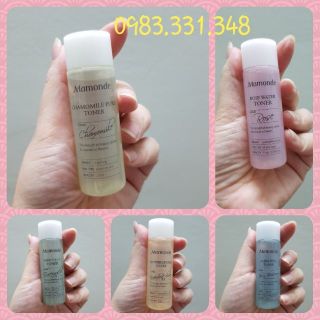 Nước hoa hồng Mamonde (minisize 25ml)