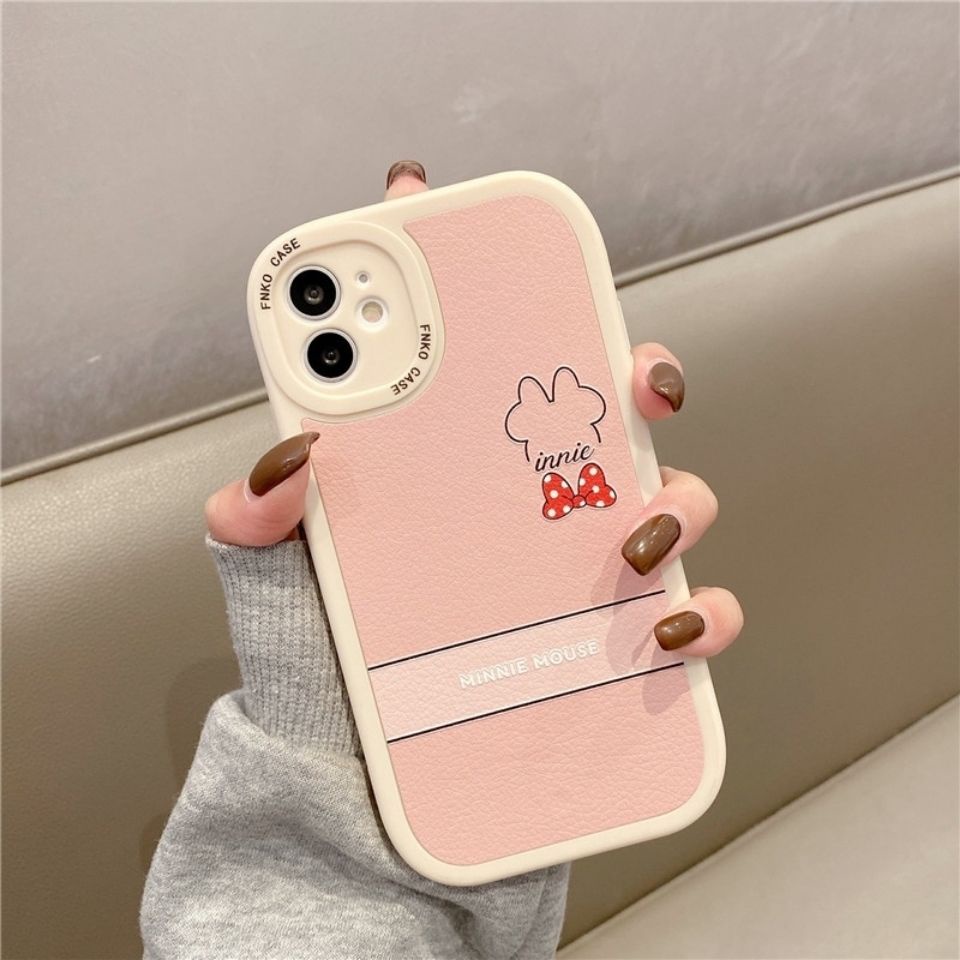 Ốp Điện Thoại Silicon Phối Da Mềm Chống Rơi Cho Apple Iphone 13 11 Pro Max X 8 Plus 7 Plus Xs 12 XR