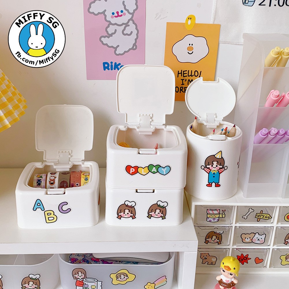 Hộp lưu trũ mini đa năng để bàn chuyên dùng để cất những món nhỏ xinh