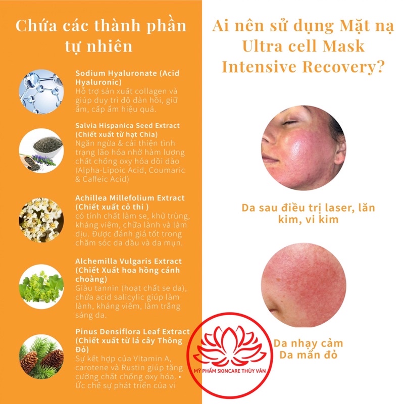 1 Miếng Mặt Nạ Phục Hồi Da Hàn Quốc Chính Hãng LEAU CLAIRE 30g