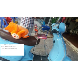Ghế ngồi có quây cho xe vespa
