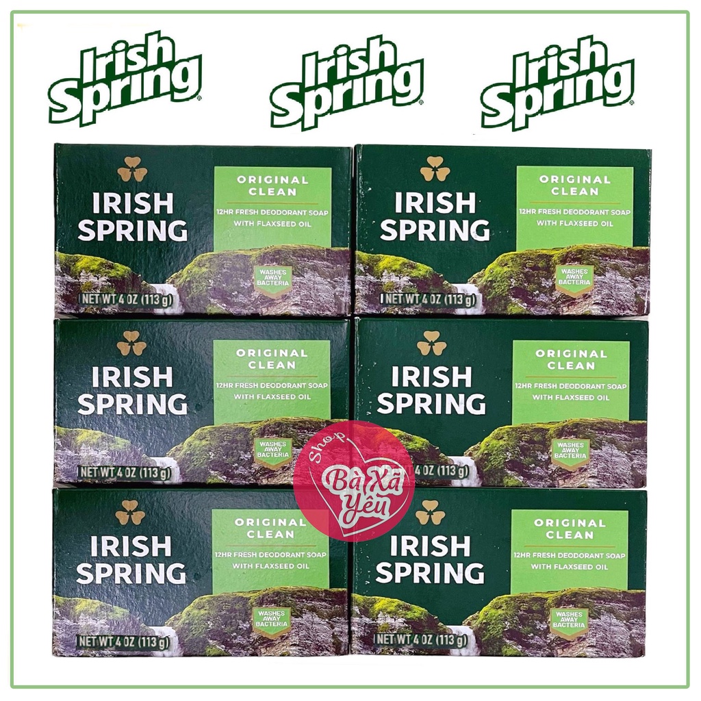 Combo 5 Cục Xà Phòng Irish Spring - BX3909