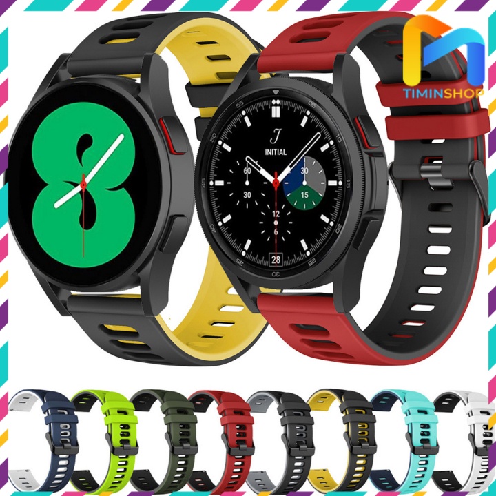 Dây đeo Samsung Watch 4/ Watch 4 Classic thể thao 2 màu (DG)