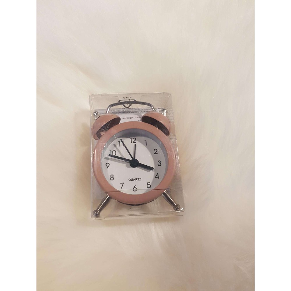 Đồng hồ báo thức | JYSK Riso | sắt | nhiều màu | DK5xH8cm