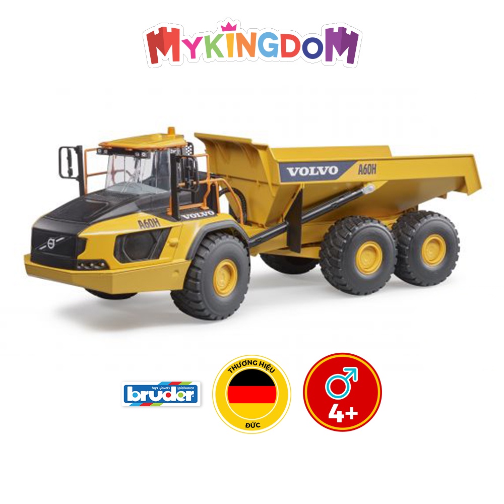 Đồ chơi dạng mô hình theo tỷ lệ thu nhỏ 1:16 Xe ben Volvo BRUDER BRU02455