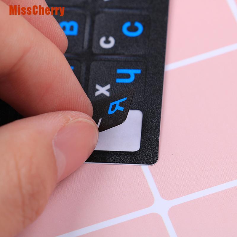 Miếng Dán Bàn Phím Hình Chữ Cái Nga