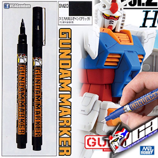 [New] Sơn: Bút Tô Gundam Marker GM01-03, 20-21, 301P-303P