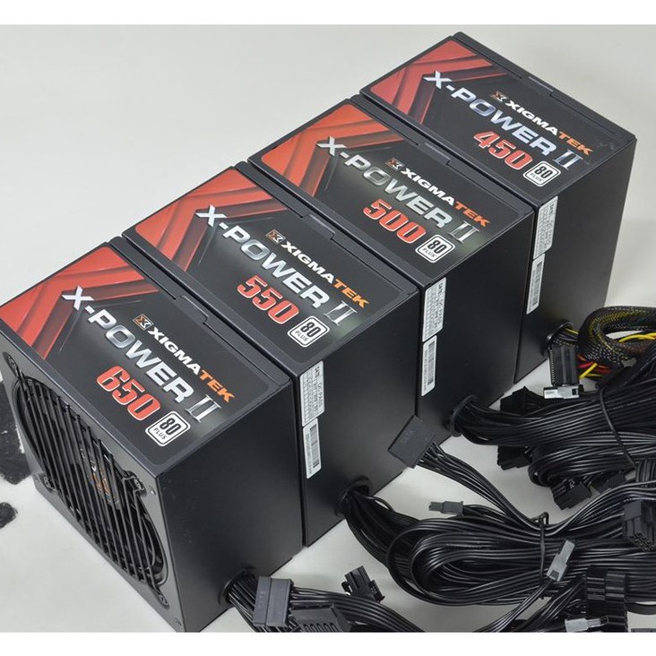 Nguồn Xigmaek fan 12 300W; 400W; 650W cũ tháo máy