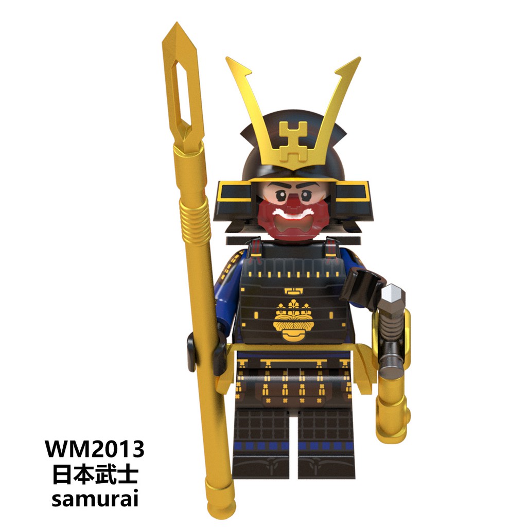 Minifigures Nhân Vật Samurai Armor Võ Sĩ Đạo Nhật Bản Mẫu Mới Ra Siêu HOT WM6096