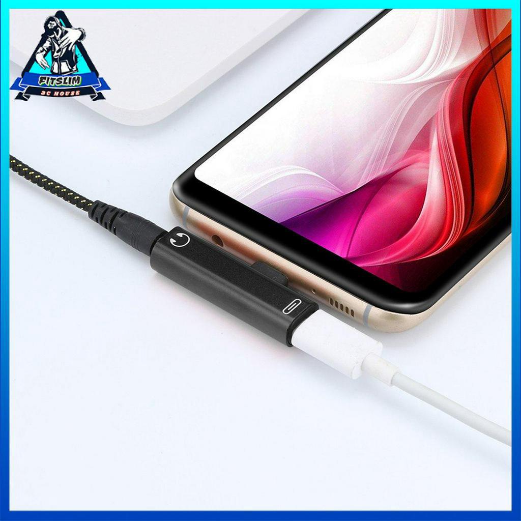 Bộ điều hợp tai nghe Type-c Bộ điều hợp âm thanh có thể sạc được Bộ kết hợp âm thanh 2 TRONG 1