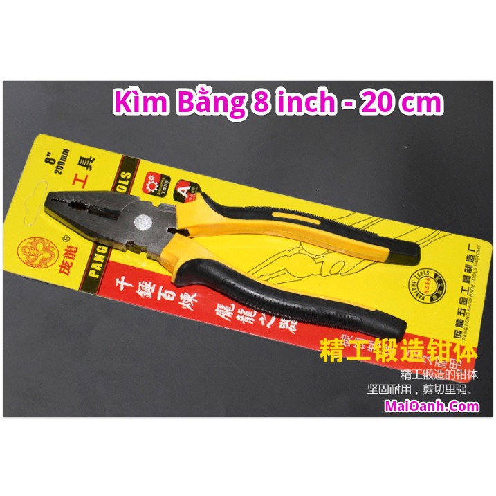 Kìm Đầu Bằng Dài 8 Inch - 20.5 cm