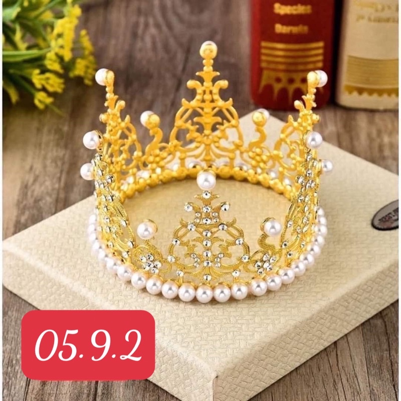 vương miện chụp hình mẫu nail ( nhiều mẫu )