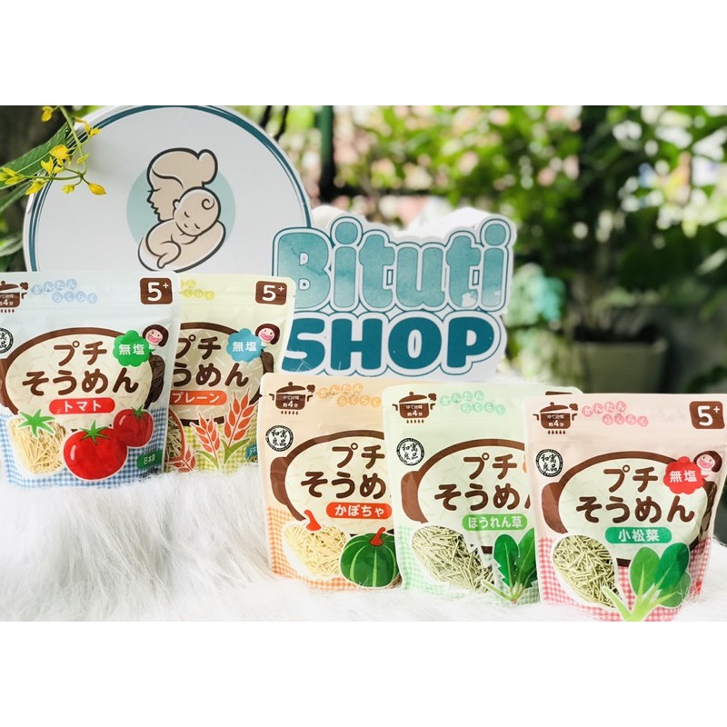 Mỳ Somen Tách Muối Ryohin Vị Rau Củ cho bé ăn dặm từ 5tháng - Bituti Shop