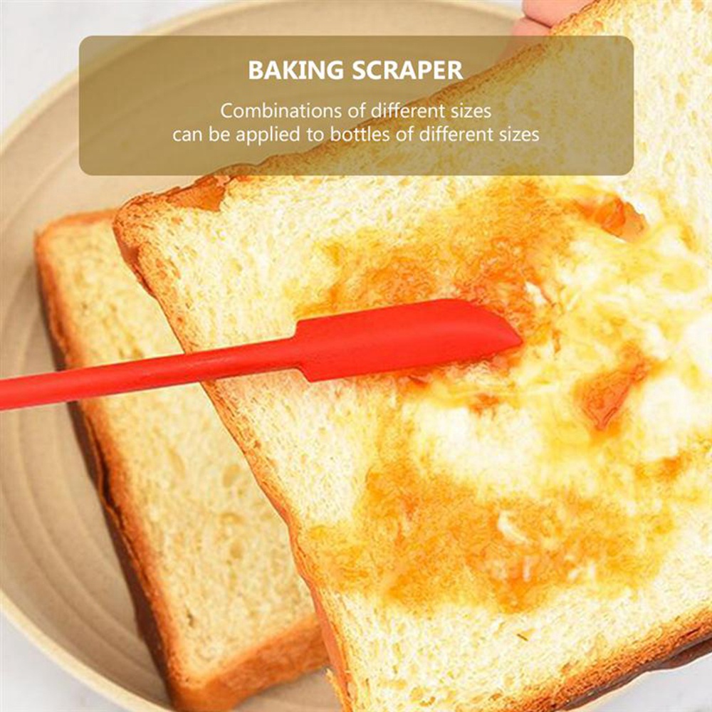 Muỗng silicon mềm mini phết kem bơ làm bánh cho nhà bếp
