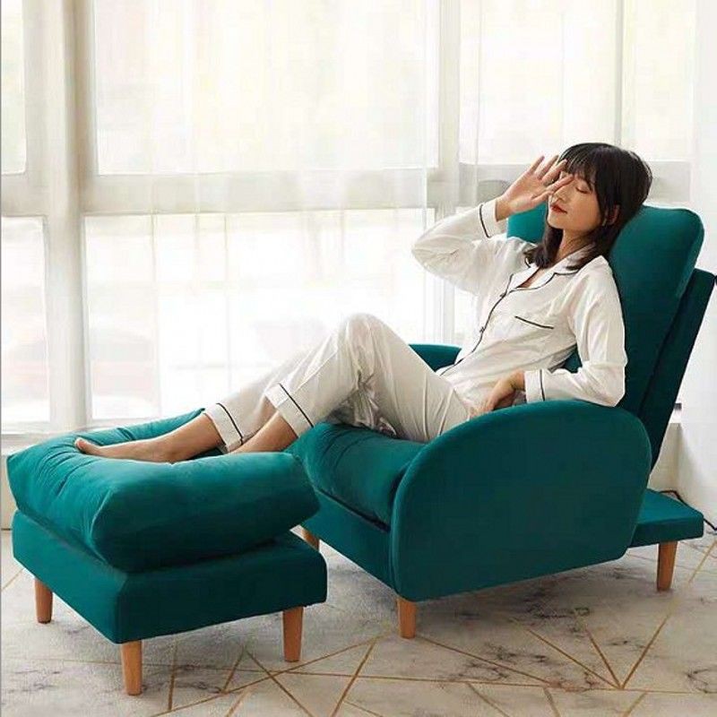 ghế bập bênh ghế tựa cho người lớn ngủ ghế sofa lười tatami ban công đơn salon phòng khách ngủ nhỏ căn hộ gấp