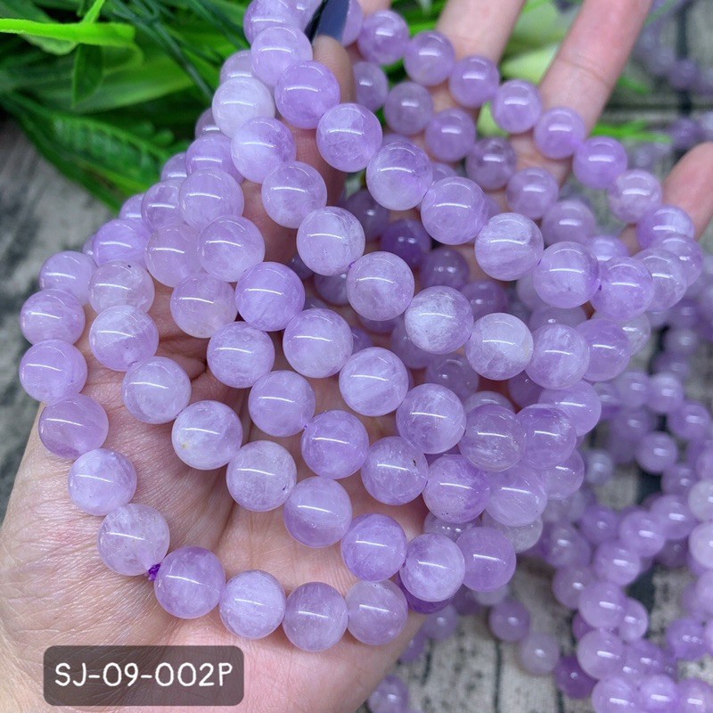Vòng Tay Đá LAVENDER Màu Tím Yêu Thương Đẹp Mê Ly Size 9mm-10mm