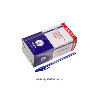 Bút bi, viết bi nắp rd555-a,