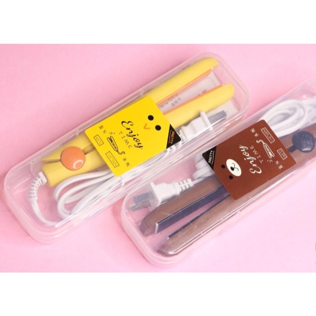 Máy Là kẹp tóc mái- là tóc mini Make Time hàng chuẩn đẹp