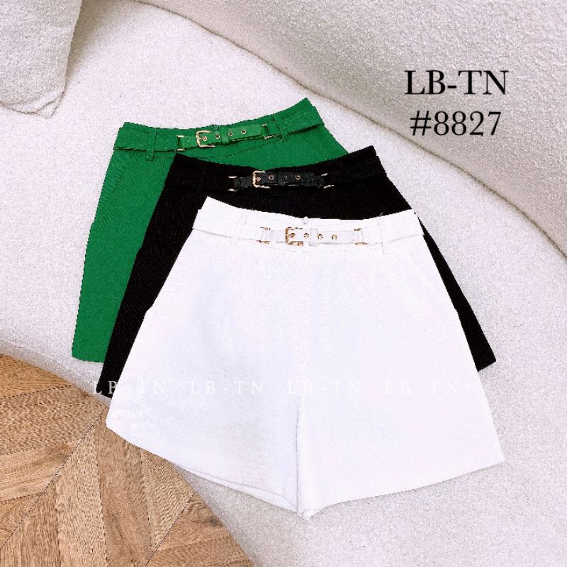 Quần sooc vải đai khuy hàng QCL1