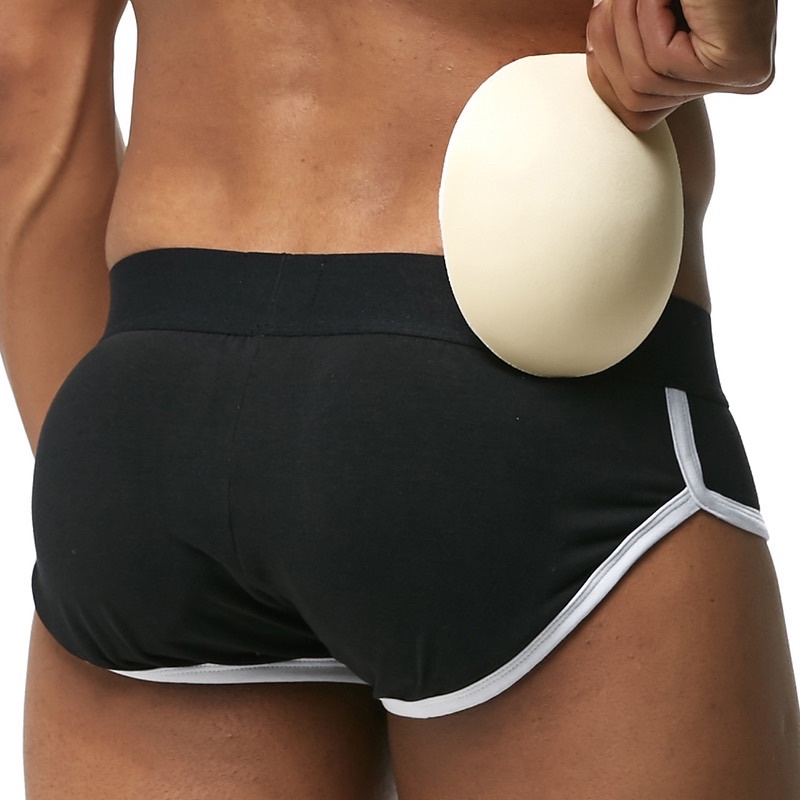 Quần độn mông và CU nam 2in1 quần lót sịp độn Dáng tam giác - hàng chính hãng SEEINNER - Sịp lót độn mông và ciu QDMS3