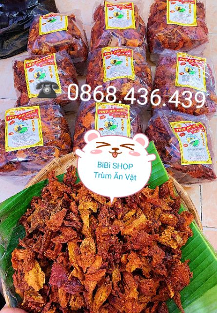 1KG_KHÔ BÒ GIÒN CAY_HỒNG NGỰ | BigBuy360 - bigbuy360.vn