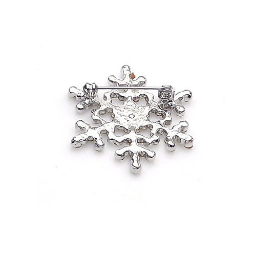 Trâm cài hình bông tuyết đính đá sang trọng