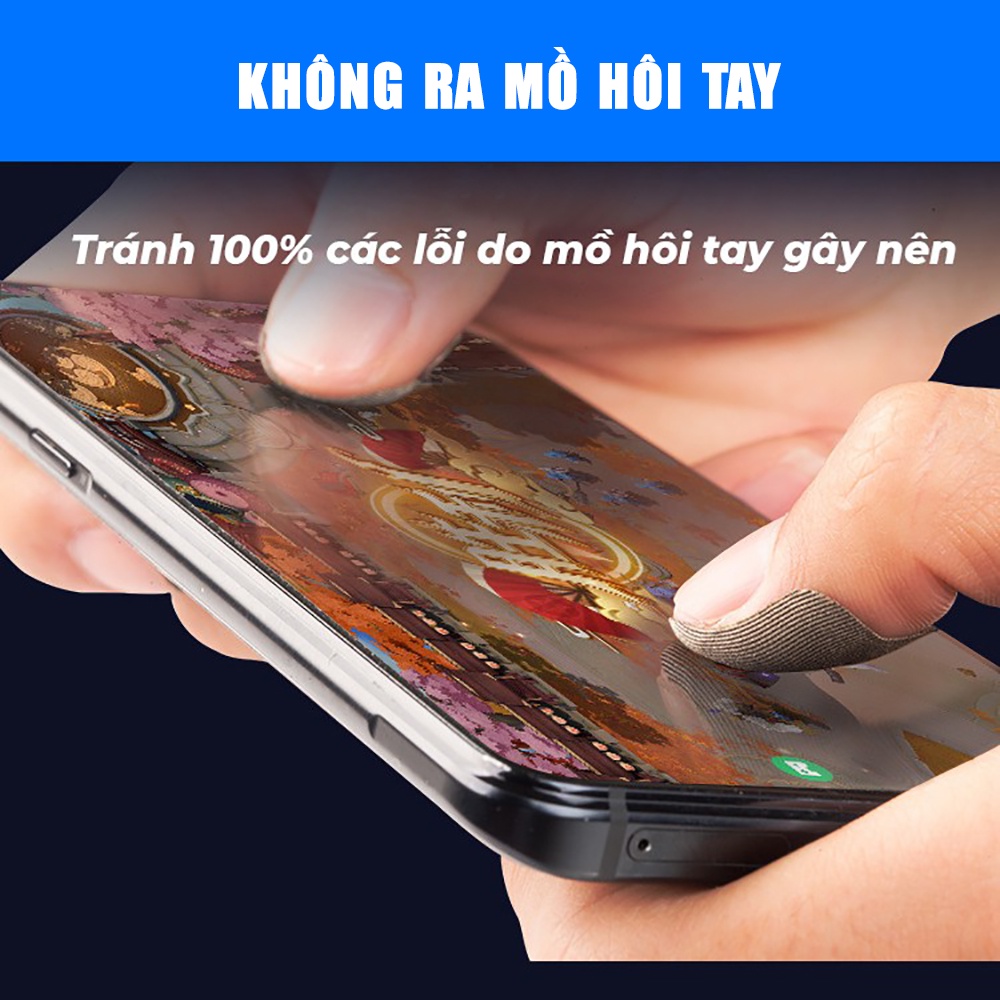 Bao ngón tay chơi game - Bao tay chơi game MK9 Lite sợi bạc nguyên chất chống loạn cảm ứng