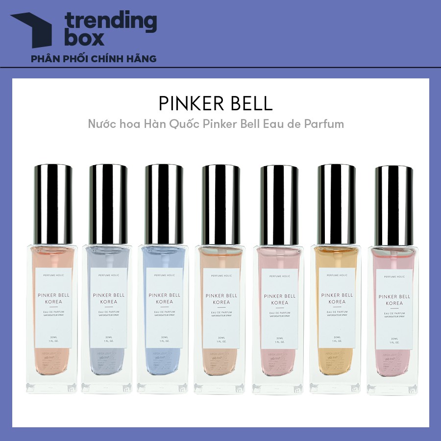 NƯỚC HOA PINKER BELL KOREA Eau De Perfume 30ml - Nước hoa bán chạy nhất Hàn Quốc