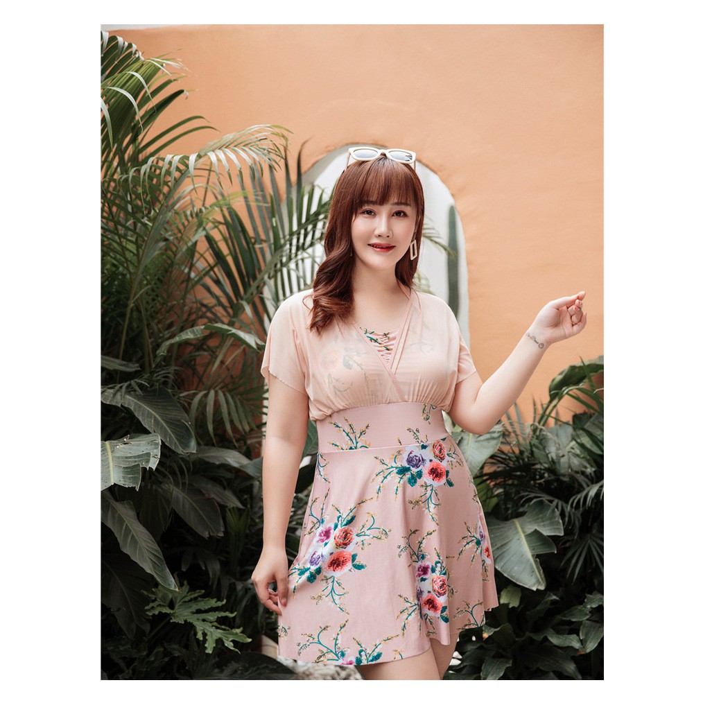 [Hàng Order] [sẵn hàng] Bikini 1 Mảnh cho người béo big size mã VT69 | BigBuy360 - bigbuy360.vn