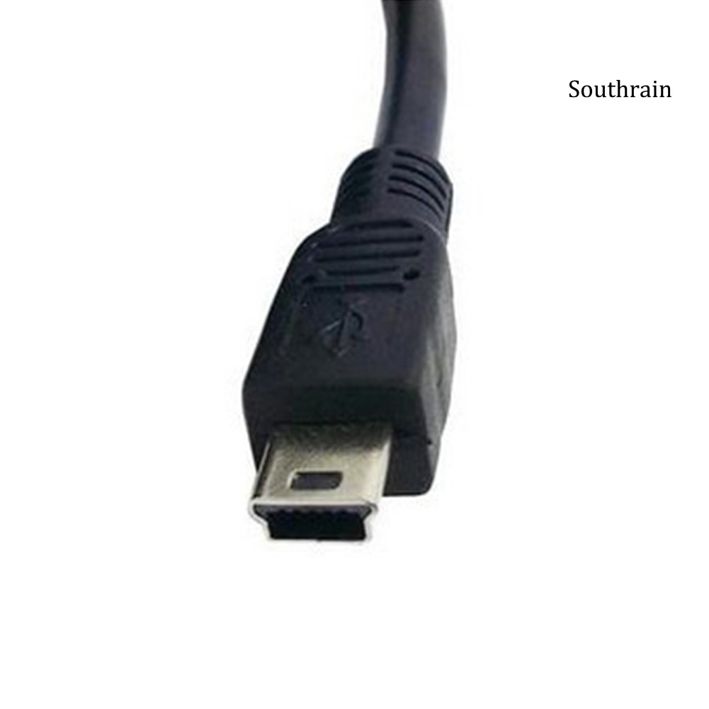 1 Dây Cáp Chuyển Đổi Tốc Độ Cao Usb 2.0 Sang Mini Usb 5 Pin Cho Mp3 Mp4 Camera