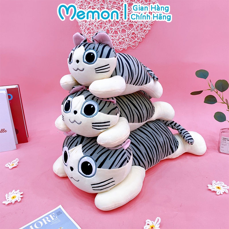 Gấu Bông Mèo Chi Nằm Cao Cấp Memon