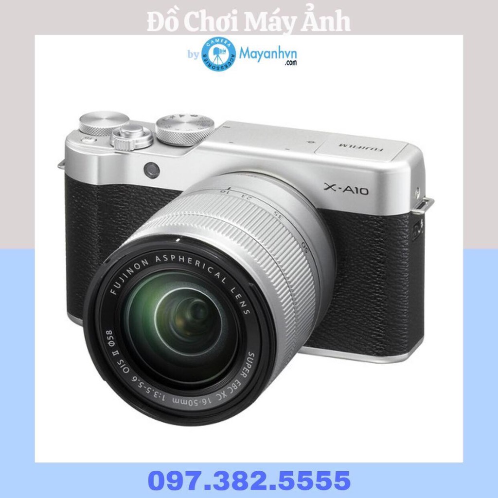 Máy ảnh Fujifilm X-A10 kèm lens kit 16-50mm II (Hàng chính hãng)