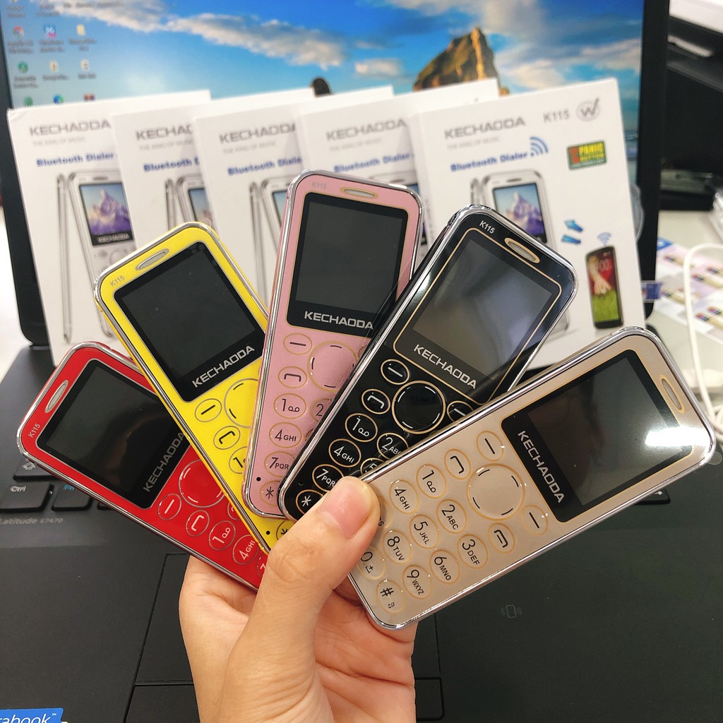 [KỊCH SÀN] Điện thoại mini Kechaoda K115 kiêm tai nghe bluetooth nhỏ gọn 3 sóng siêu mỏng BH 12 tháng | BigBuy360 - bigbuy360.vn