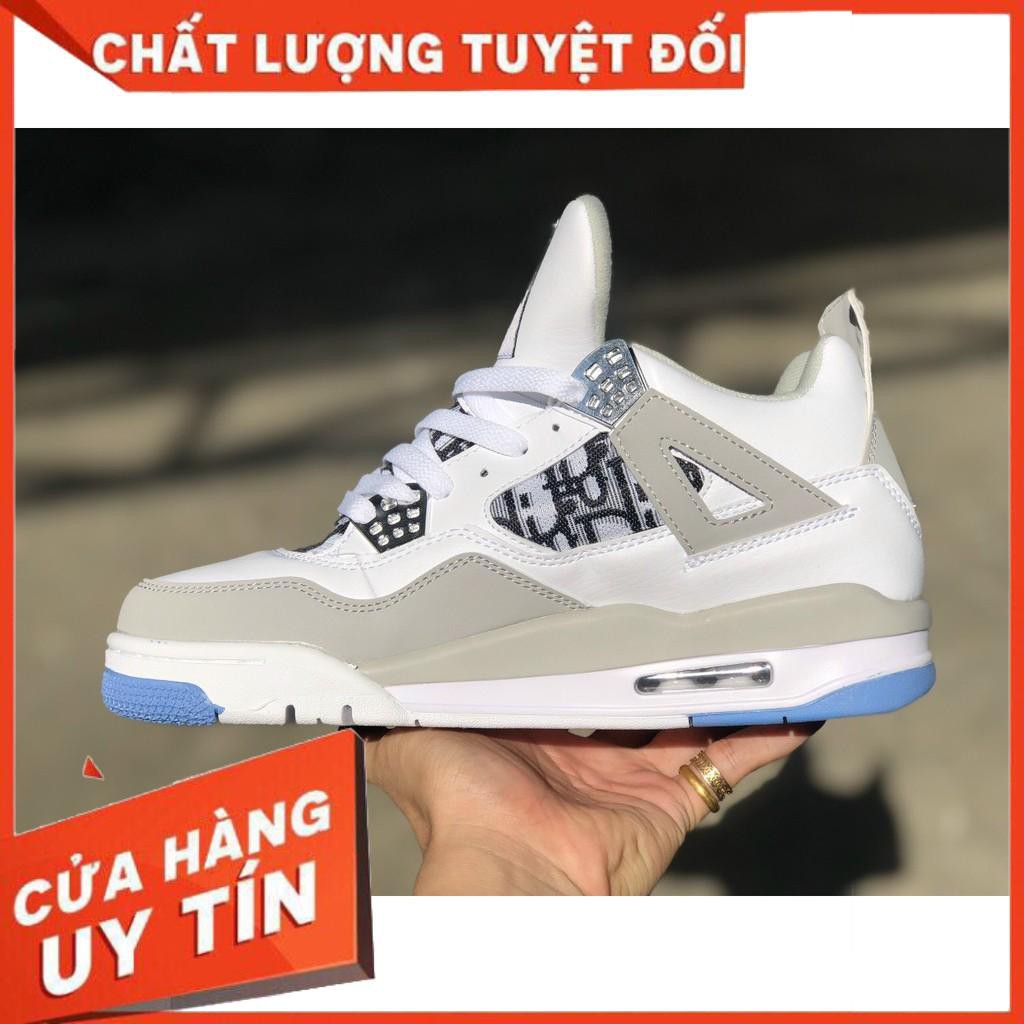 {FULL BOX - FLASHSALE} Giày JD4 Dio cao cấp  🎁 Freeship 🎁 Giày bóng rổ Jordan 4 Nam Nữ full box bill