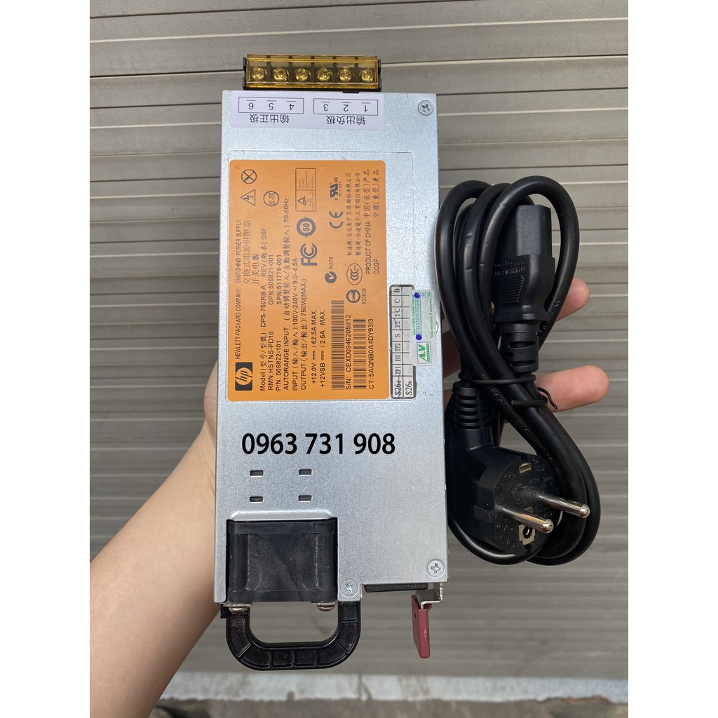 Nguồn SERVER 12v 750w