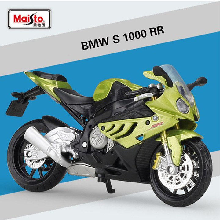 Mô hình xe moto bmw s1000rr MAISTO tỷ lệ 1:18