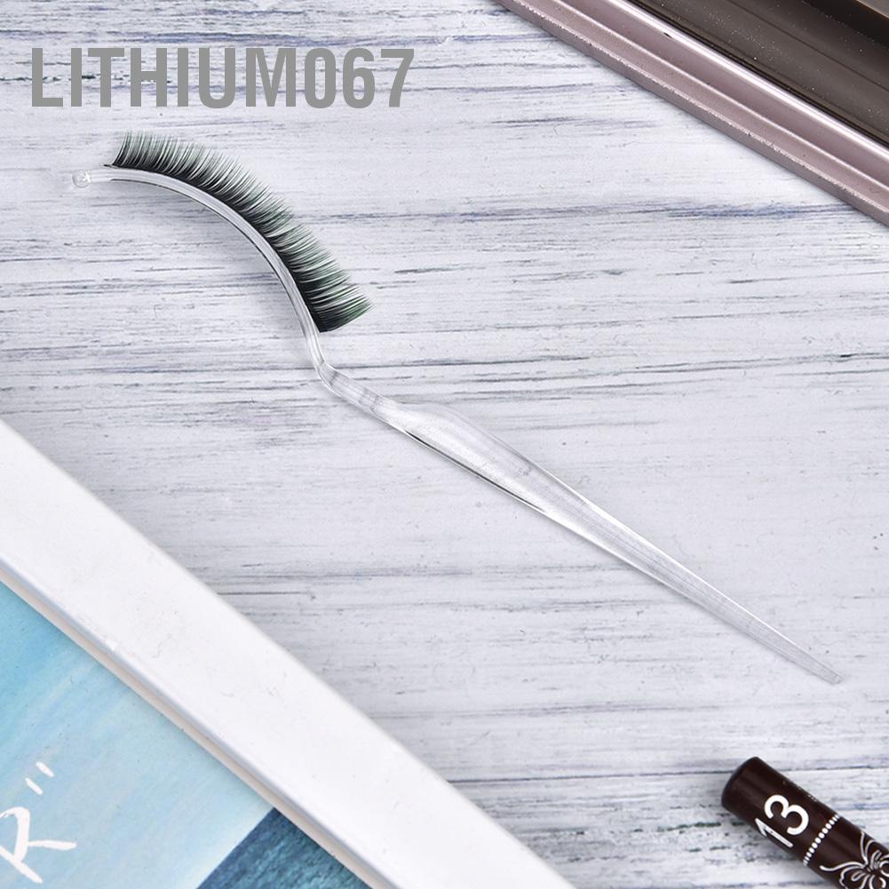 Lithium067 2Pcs Grafting Eyelashes Auxiliary Tool False Extension Holder Display Stick lông mi