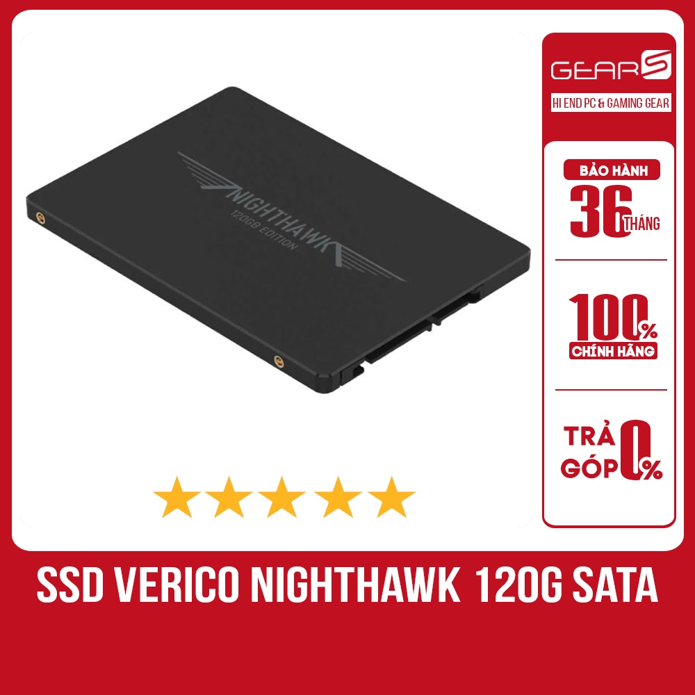 Ổ CỨNG SSD VERICO NIGHTHAWK 120GB SATA - BẢO HÀNH 36 THÁNG