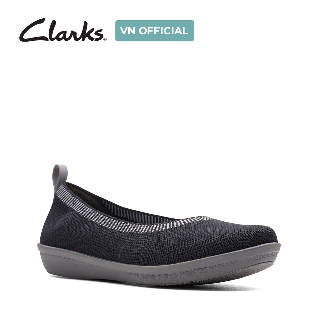 Giày Thể Thao Nữ CLARKS Ayla Paige Màu Đen