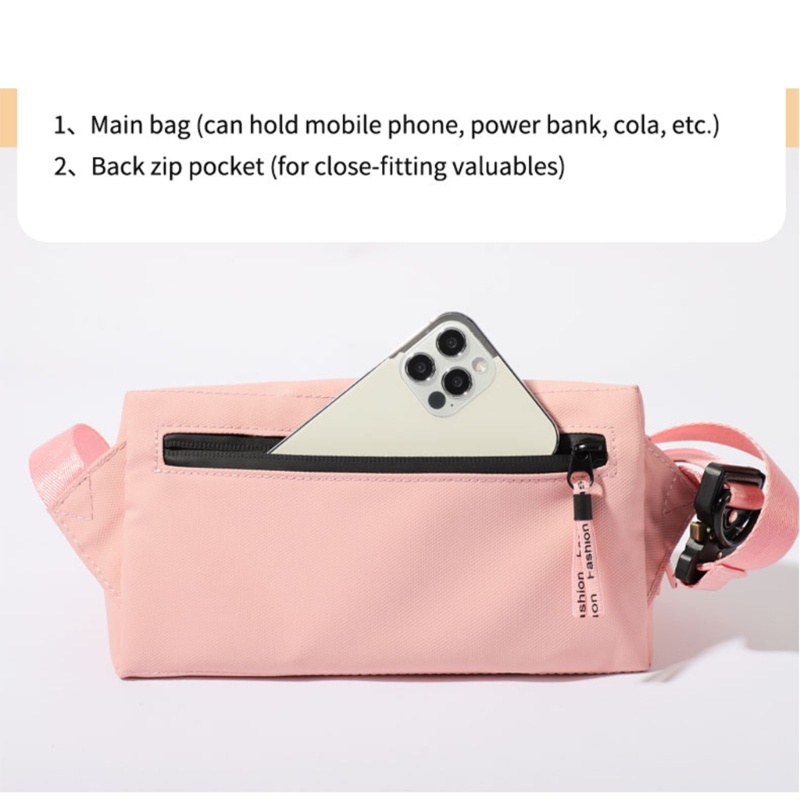 Túi Đeo Chéo Vai Có Dây Điều Chỉnh Thời Trang Dành Cho Nam Nữ