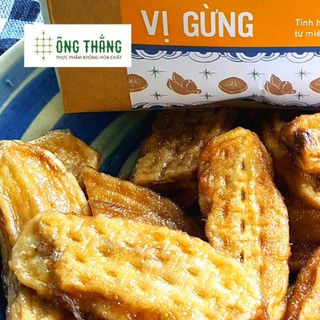 Chuối dẻo vị gừng không hóa chất tinh hoa từ miền đất nắng