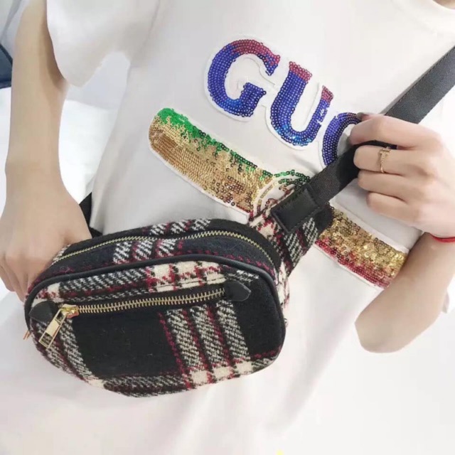 Túi bao tử Bershka tuồn sẵn