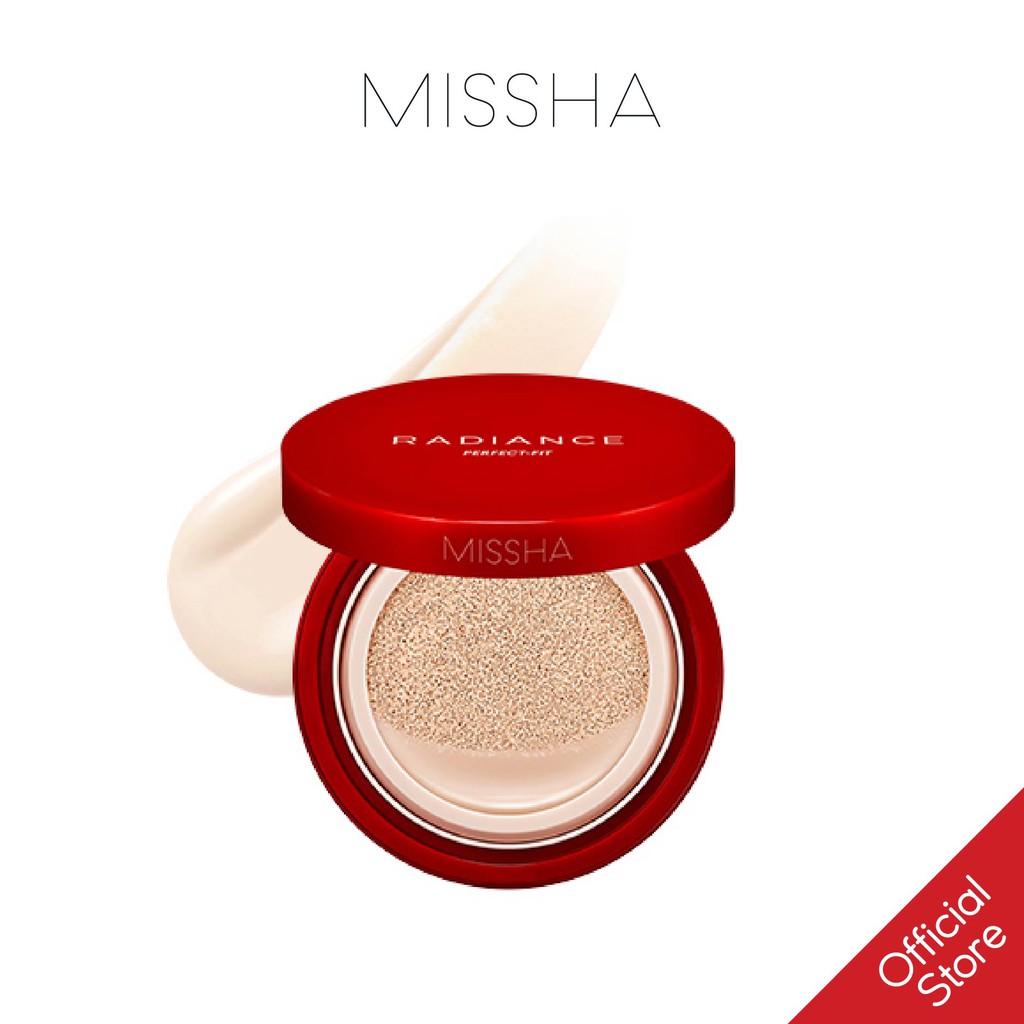 [Mã COSMIS -8% ĐH250k]Phấn Nước Mỏng Nhẹ, Giữ Tone Tốt Missha Radiance Perfect Fit Cushion SPF50+ PA+++ 15g