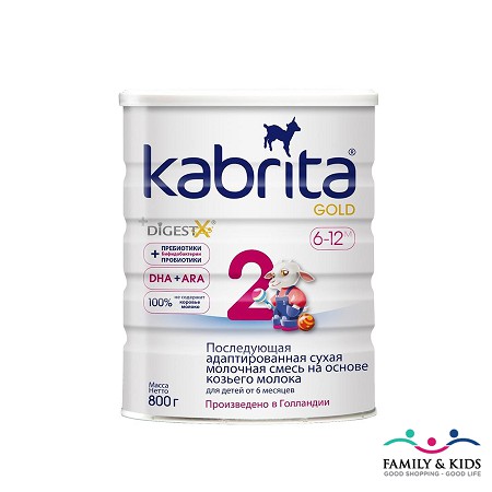 Sữa Kabrita Gold số 2 800gr