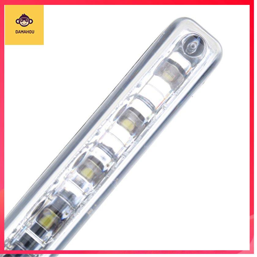 Universal 12V 8LED Xe hơi ban ngày Đèn sương mù Đèn lái xe ô tô