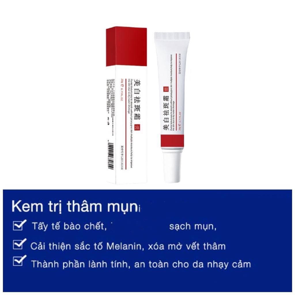 Kem giảm thâm mụn, làm mờ vết thâm, cải thiện sắc tố da Zuzu Cosmetic