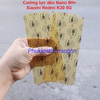 Cường lực dẻo Nano 9H+ chống va đập chống sứt chống mẻ cạnh Xiaomi Redmi K30 5G