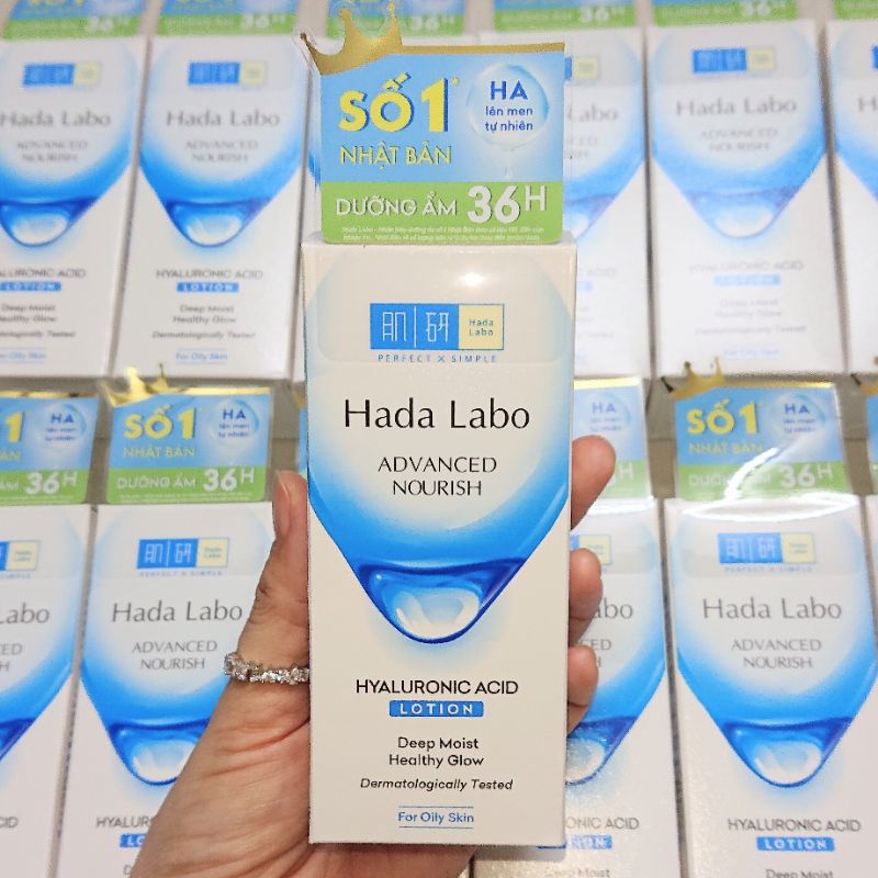 Dung dịch dưỡng ẩm Hada Labo Advanced Nourish Hyaluron Lotion 100ml